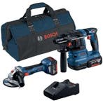 Boorhamer en slijpmachinepakket - Bosch - 0615A50037, Doe-het-zelf en Verbouw, Gereedschap | Handgereedschap, Verzenden, Nieuw
