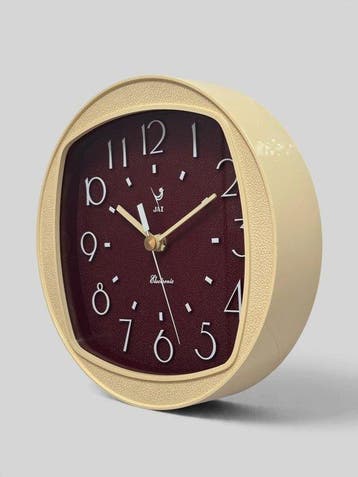 Wandklok - JAZ RONCIC — Space Age Electronic Wall Clock —