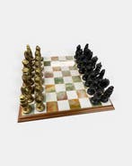 Schaakspel - Messing, Antiek en Kunst