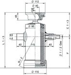 DI NATALE BERTELLI Hefcilinder set laspan, Ophalen of Verzenden, Nieuw