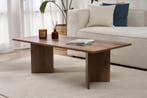 Asir 668NRD1114 Salontafel Okkernootkleur van 99 voor 49, Huis en Inrichting, 100 tot 150 cm, Nieuw, Minder dan 50 cm, Rechthoekig