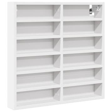 Wandkast met 12 Schappen | Tweedekansje | OP=OP, Met plank(en), Strak en klassiek, Zo goed als nieuw, Minder dan 25 cm