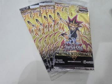 Konami - 40 Booster pack - Yu-Gi-Oh! - Millennium pack, Nieuw