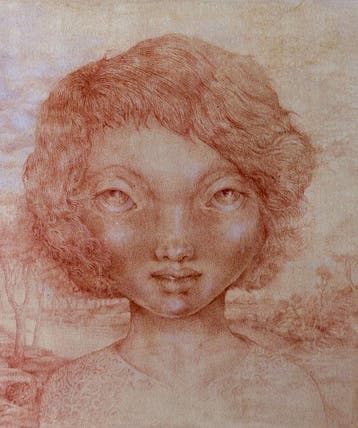 Paolo Guido (1971) - Sanguigna su cartoncino