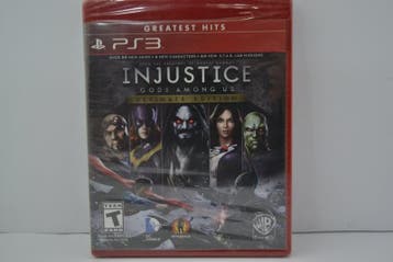 Injustice - Gods Among Us - Ulitamte Edition - SEALED (PS3, 1 speler, Verzenden, Zo goed als nieuw, Online