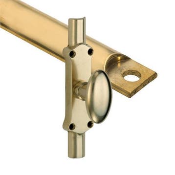 Kruk-espagnolet Ei messing antiek inclusief 1 stang, Verzenden, Nieuw