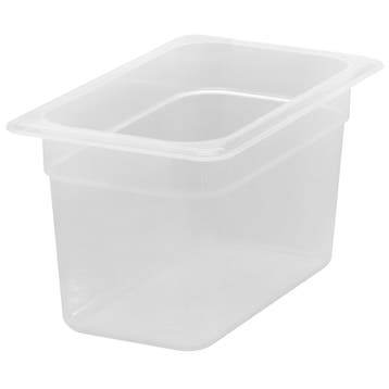 GGM Gastro | CAMBRO | (6 stuks) Polypropyleen GN bak 1/4 - |, Verzenden