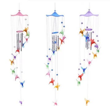 Kolibrie Windgong – Decoratieve Vogel Windbel voor Tuin en R, Verzenden, Nieuw