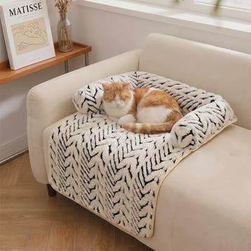 Zachte Pluche Hond & Kat Sofa Bed Mat met Anti-slip Bodem en, Verzenden, Nieuw