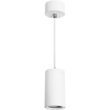 Spot Armatuur GU10 - Pragmi Nica-S - GU10 Pendelspot - Rond, Ophalen of Verzenden, Nieuw, Overige fittingen, Plafondspot of Wandspot