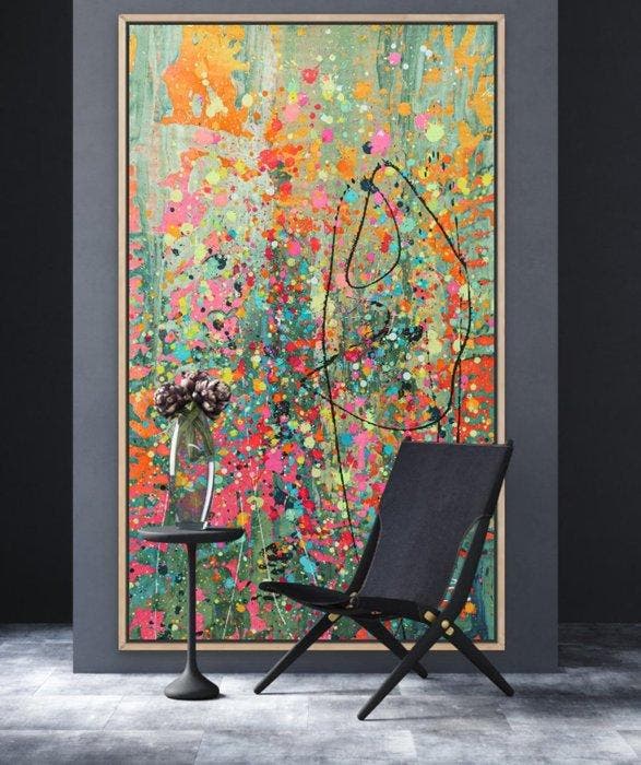 Violeta Endo - Open Summer. XXL, Antiek en Kunst, Kunst | Schilderijen | Modern