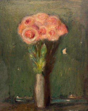 Italiaanse school (XX) - Mazzo di Fiori, Antiek en Kunst, Kunst | Schilderijen | Klassiek