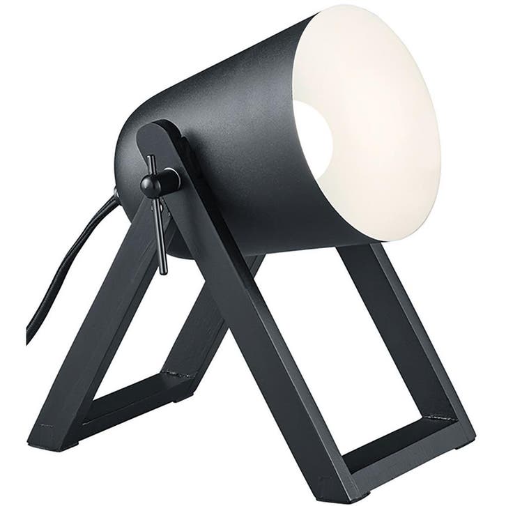 LED Tafellamp - Tafelverlichting - Trion Maryla - E27, Huis en Inrichting, Lampen | Tafellampen, Nieuw, Overige fittingen, Hout