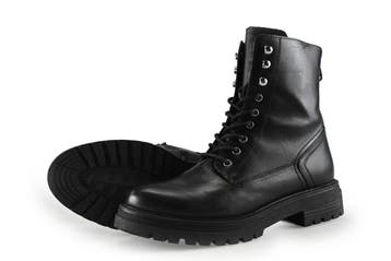 Sacha Veterboots in maat 42 Zwart, Verzenden, Zwart, Overige typen, Zo goed als nieuw