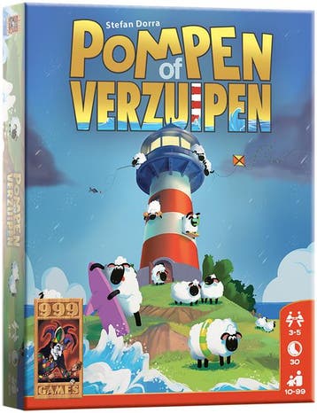 Pompen of Verzuipen - Kaartspel | 999 Games - Kaartspellen, Verzenden, Nieuw