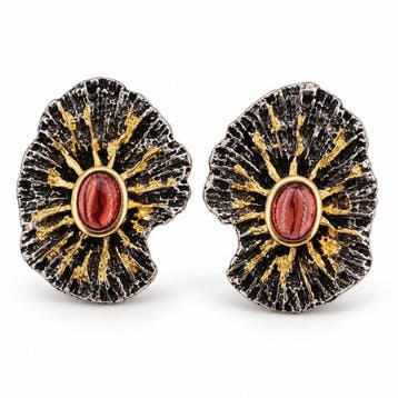 Zonder minimumprijs - Oorbellen Verguld, Zilver - 3.50ct., Sieraden, Tassen en Uiterlijk, Nieuw