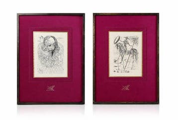 Salvador Dali (1904-1989) - L’Intellect jaillissant & El, Antiek en Kunst