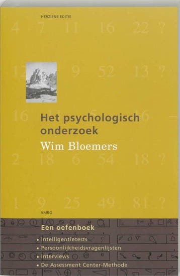 Het psychologisch onderzoek - Bloemers, Boeken, Verzenden, Gelezen
