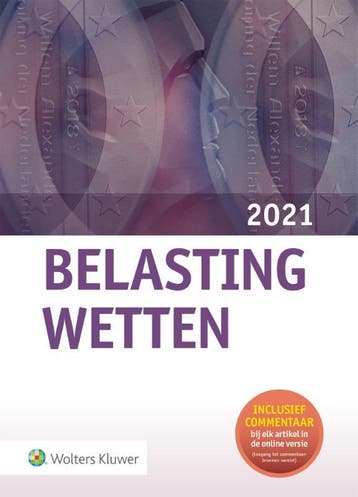Belastingwetten   pocketeditie 2021 9789013161151, Verzenden, Zo goed als nieuw