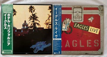 Eagles - Hotel California/Eagles Live - LP album (op, Nieuw in verpakking