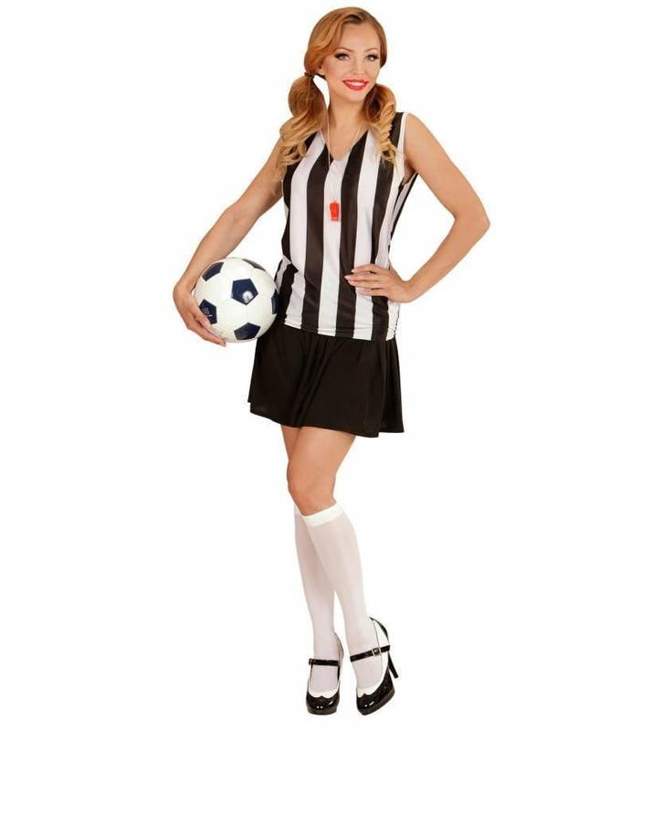 Scheidsrechter kostuum dames carnaval, Kleding | Dames, Carnavalskleding en Feestkleding, Nieuw, Ophalen of Verzenden