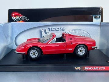 Hot Wheels 1:18 - Model sportwagen - Ferrari Dino 246 GTS -, Nieuw