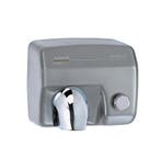 Handdroger RVS mat met knop Saniflow E05CS -2250W, Verzenden