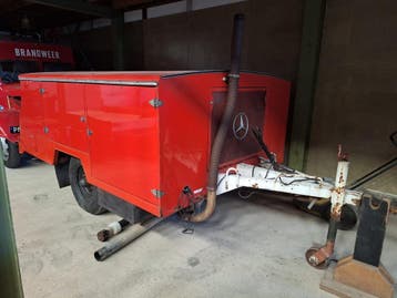 Waterpomp brandweerpomp met Mercedes Unimog Motor, Ophalen, Nieuw, Handmatig, Beregeningspomp