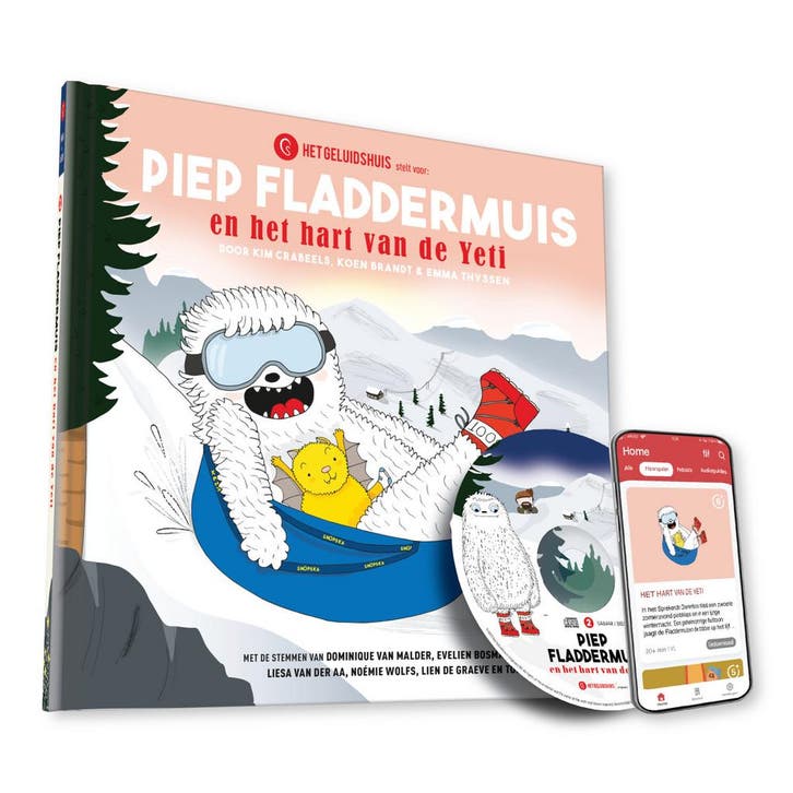 Piep Fladdermuis en het hart van de Yeti / Piep Fladdermuis, Boeken, Kinderboeken | Kleuters, Zo goed als nieuw, Verzenden