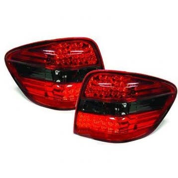 Mercedes ML W164 LED achterlichten rood-smoke 05-11, Auto-onderdelen, Verlichting, Verzenden, Nieuw