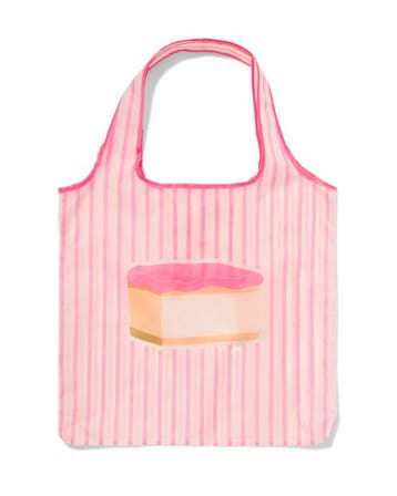 HEMA Opvouwbare boodschappentas M 40x58.5cm tompouce, Verzenden, Nieuw