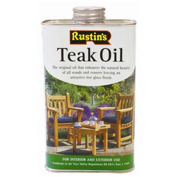 Teak olie geschikt voor meubilair - 1 Liter, Verzenden