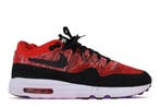 Nike Air Max 1 Ultra 2.0 Flyknit University Red •, Ophalen of Verzenden, Nieuw, Nike, Sneakers of Gympen