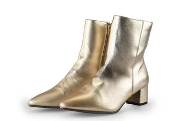 Sub55 Enkellaarzen in maat 42 Goud, Kleding | Dames, Schoenen, Overige kleuren, Verzenden, Lage of Enkellaarzen, Sub55
