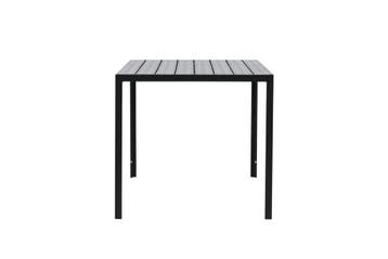 Tuintafel Ties Aluminium/Polywood Zwart 140x80 cm The, Verzenden, Nieuw