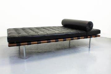 Knoll - Ludwig Mies van der Rohe - Fauteuil - dagbed -