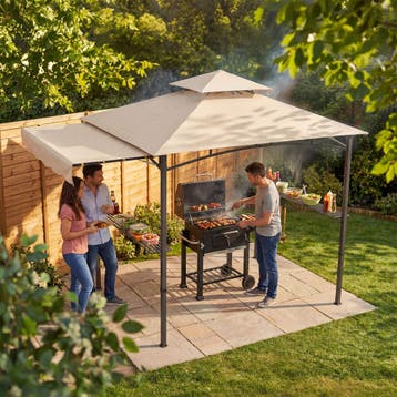 Barbecuepaviljoen Maracaibo met luifel, Verzenden, Nieuw