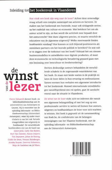 De winst van de lezer 9789033485954, Verzenden, Gelezen