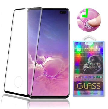 Galaxy S10 Case Friendly 3D Curved Tempered Glass Screen Pro, Ophalen of Verzenden, Nieuw