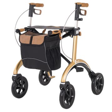 Saljol Carbon Rollator CR54 - Pure Gold S, Diversen, Rollators, Ophalen of Verzenden, Nieuw