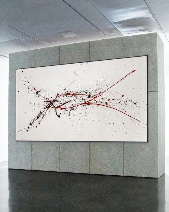 Christoph Prein - Discharge - XXL, Antiek en Kunst, Kunst | Schilderijen | Modern