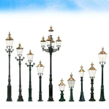 straatlantaarn tuinlantaarn tuinlamp tuinverlichting tuin, Ophalen of Verzenden, Nieuw