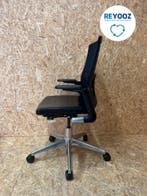 Bureaustoel Ahrend 2020 Verta - zwart leer - reuse, Nieuw in verpakking