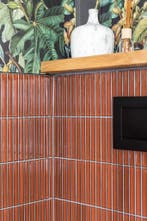 Wand Mozaïek Tegels Kitkat Factory Keramiek Rood - Matje..., Doe-het-zelf en Verbouw, Tegels, Nieuw, Ophalen of Verzenden, 20 tot 40 cm