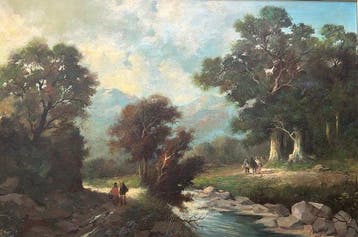 Leendert de Vogel (1910-1974) - Landschap, Antiek en Kunst, Kunst | Schilderijen | Klassiek
