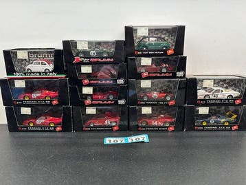 Brumm 1:43 - Modelauto (13) - race-/sportwagens, Nieuw