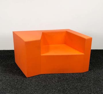 Quinze and Milan Dai Sofa - Oranje, Ophalen of Verzenden, Gebruikt