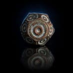 Laat-Romeins / Vroeg-Byzantijns Brons Oud mozaïekglas kraal