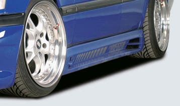Rieger side skirt | C-Klasse (W202): 00.93-06.97 (tot model, Auto-onderdelen, Verzenden, Nieuw, Mercedes-Benz