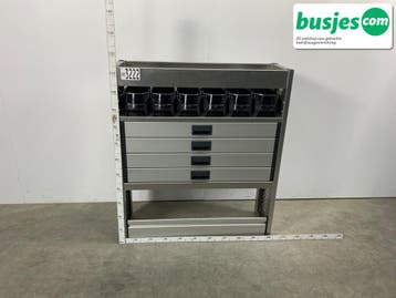 Aluca bedrijfswageninrichting 1010x320x1150mm (3222), Ophalen of Verzenden
